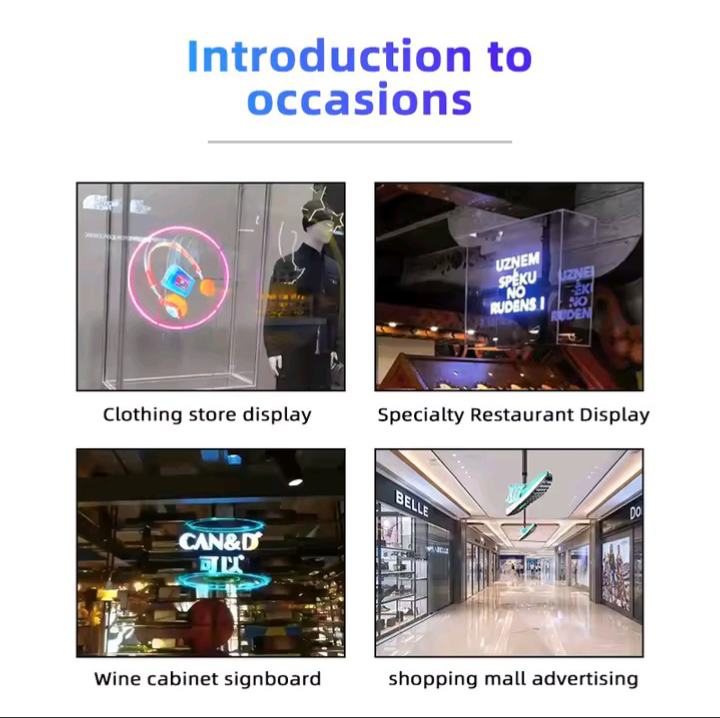 3D Hologram Fan Display — Floating HD Visuals for Any Space
